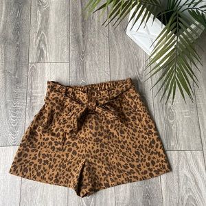 Leopard Print shorts